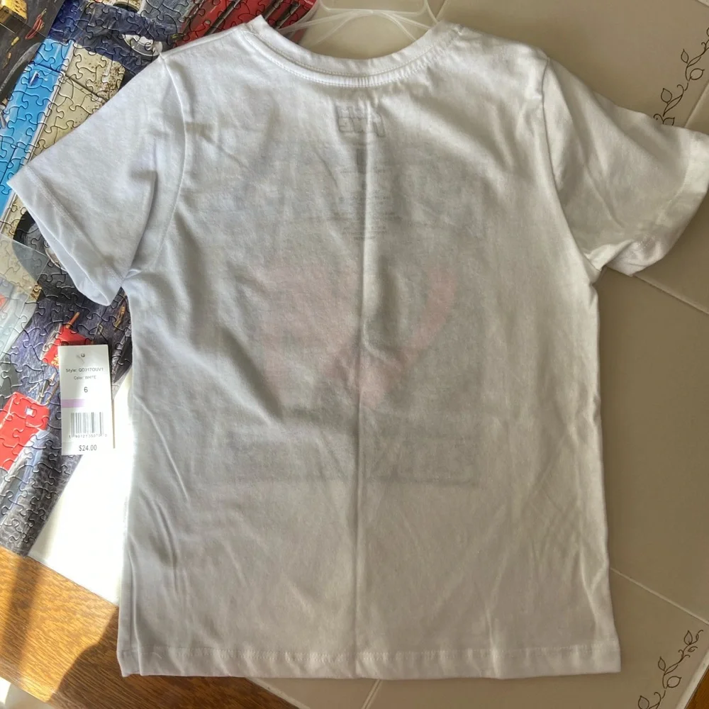 NWT Mini fine Woodstock Graphic T-shirt Size 6